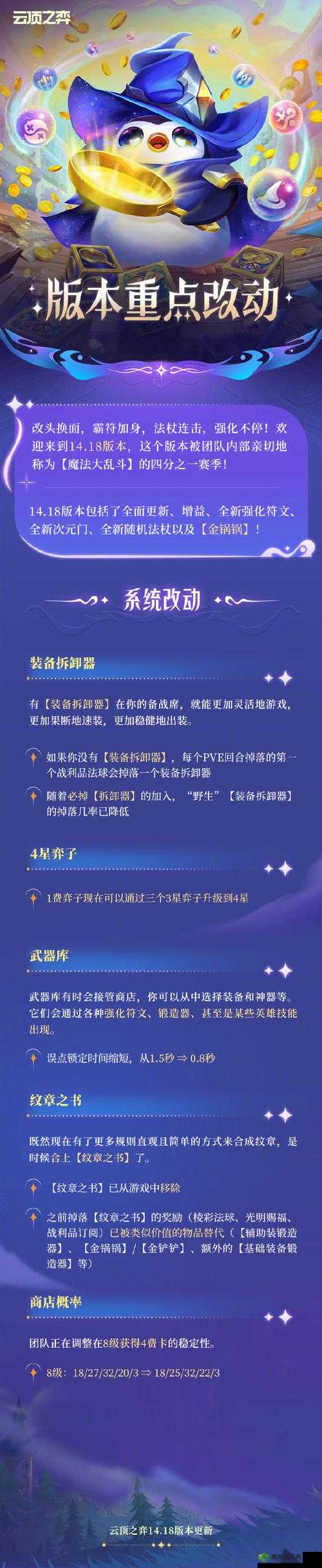 云顶之弈7月13日更新解读：详解新版本更新公告内容及游戏变化览