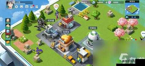 数码宝贝新世纪莱恩岛新增功能建筑览