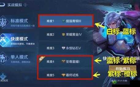 王者游戏中哪种模式能让英雄熟练度提升最为迅速