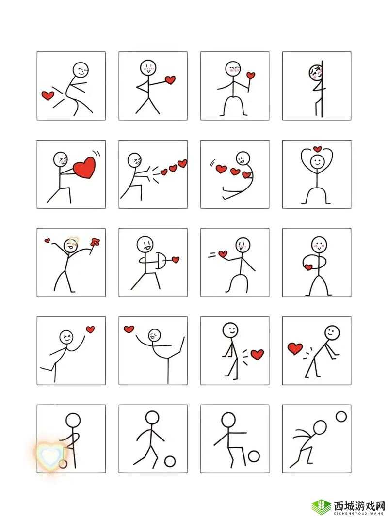 108 个姿势小人图简笔画:展示人体美学的艺术