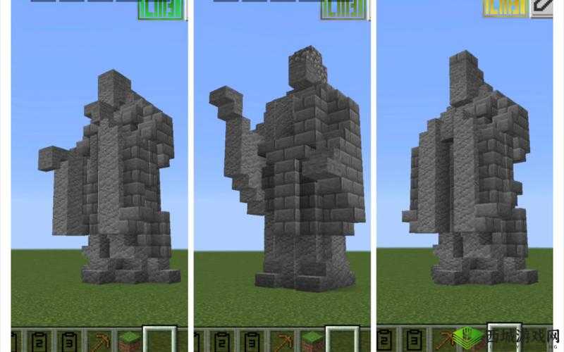 《新手向我的世界巨人雕像制作教程》