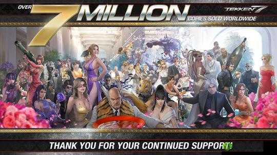 铁拳7销量突破166万套，欧美玩家占多数