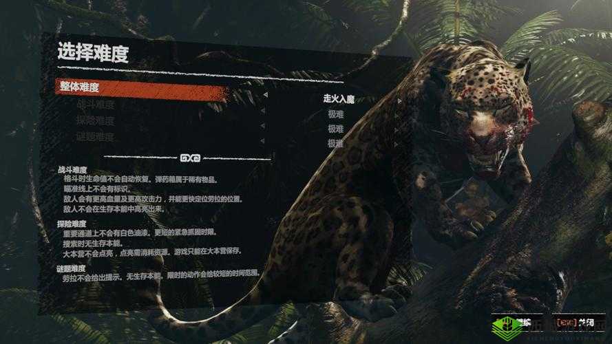 古墓丽影:暗影 难度解析:简单与困难的区别及区别介绍