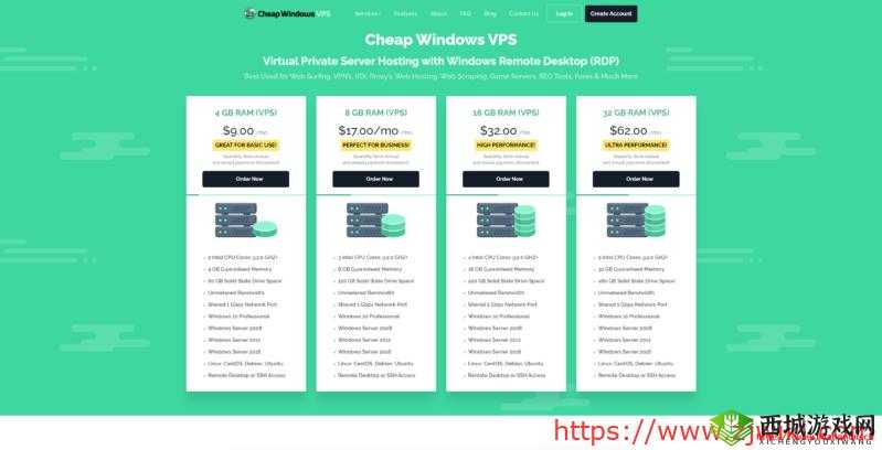 美国和欧洲 Windows-VPS 区别大揭秘