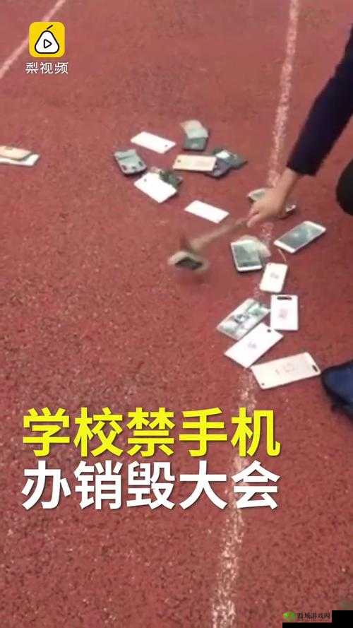 中学锤子砸扔水桶销毁学生手机：姿势不对引发争议