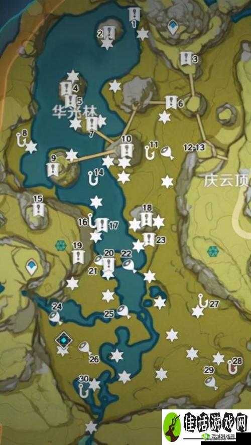 原神肃霜之路逐月符详细分布位置大揭秘全览无遗漏