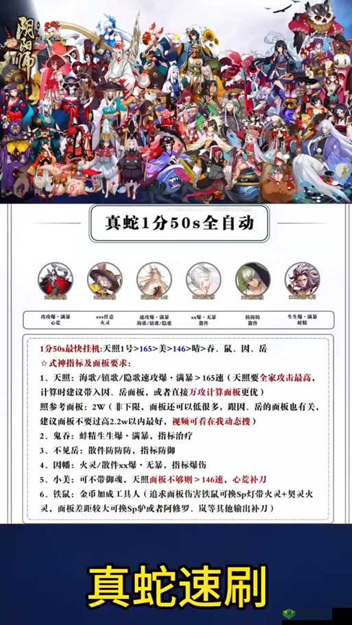 探索阴阳师真蛇阵容:式神搭配策略与通关技巧分享