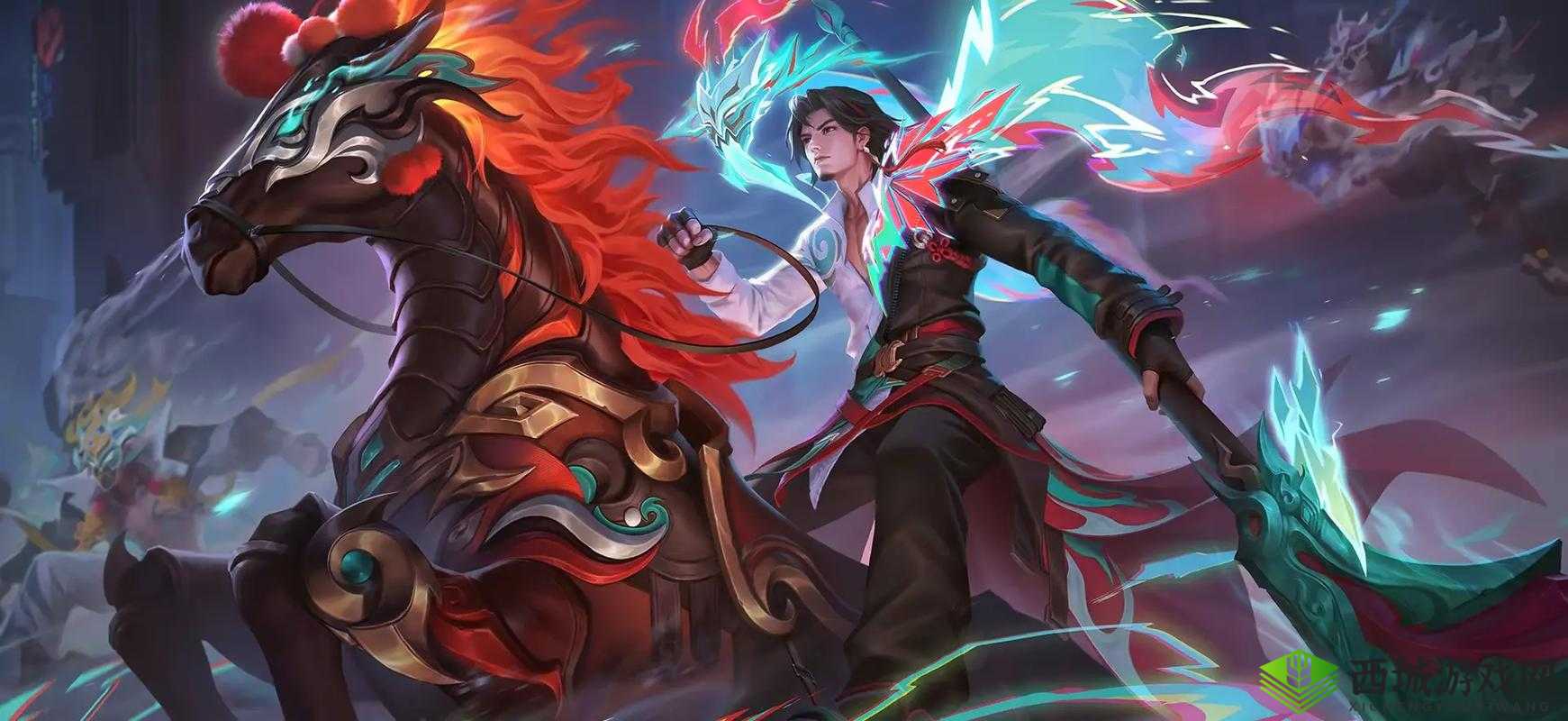 王者荣耀关羽龙腾万里皮肤图鉴览