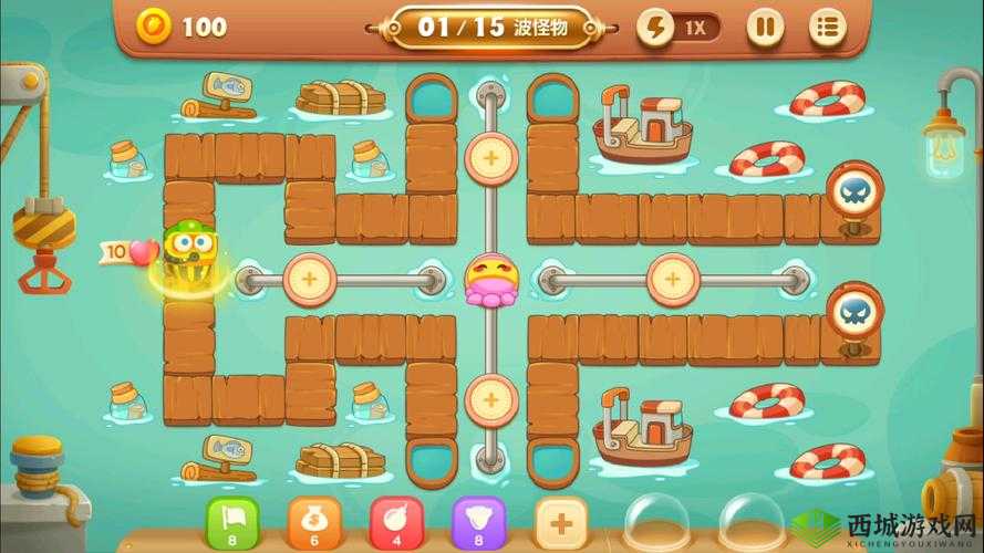 保卫萝卜 3 单机版码头 60 关详细攻略 教你轻松过关技巧