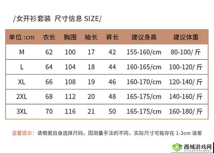 日本 ll 码是 xl 码，标准不同别买错