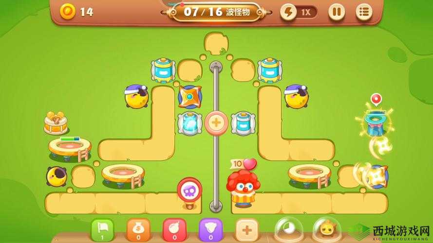 保卫萝卜 3 游乐场第 9 关金萝卜达成的详细完美攻略指南