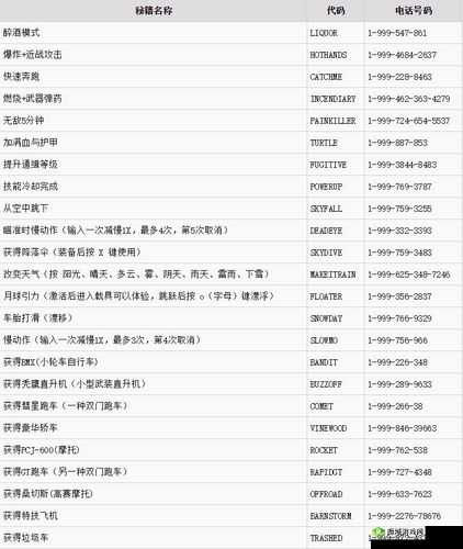 《侠盗飞车GTA5》秘籍宝典：秘籍全攻略大全