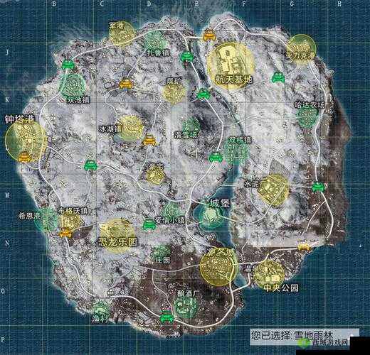 绝地求生刺激战场雪地地图冰湖镇打野攻略:教你快速找到最佳落脚点