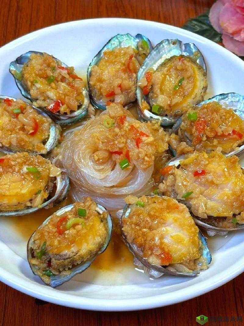 粉嫩鲍鱼:口感鲜美,营养丰富