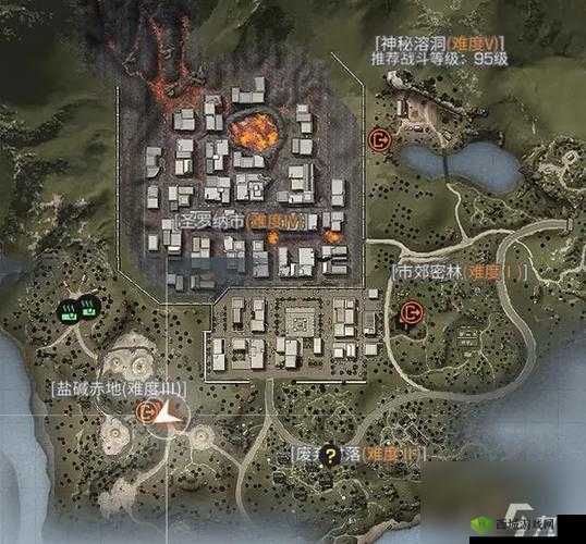 明日之后地图资源分布与新手生存点推荐指南