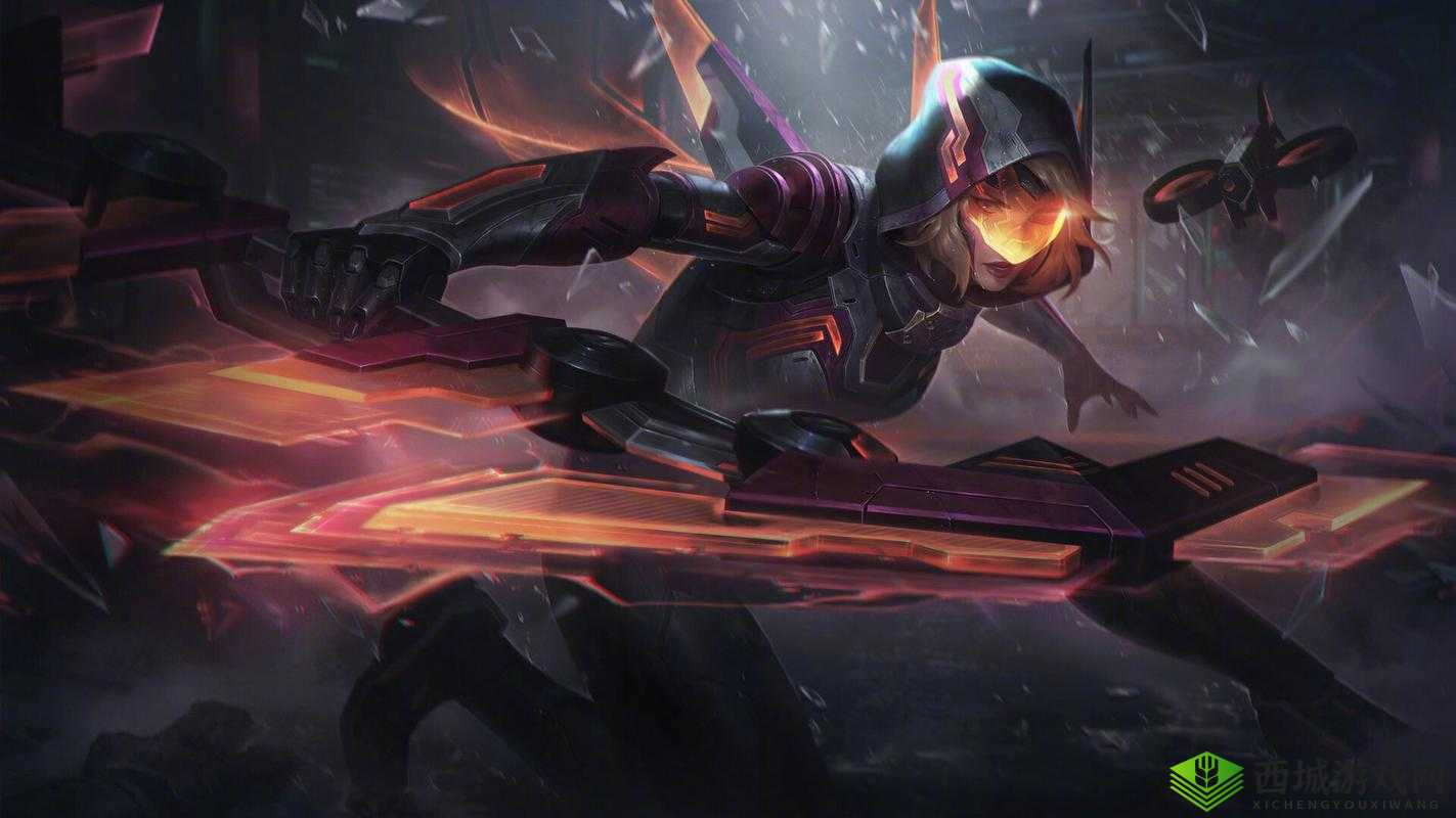 冰霜狂飙：LOL艾希掠夺者皮肤特效全揭秘