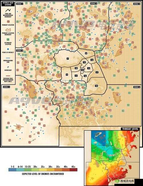 辐射 4 完全骇客杂志收集攻略：位置全览