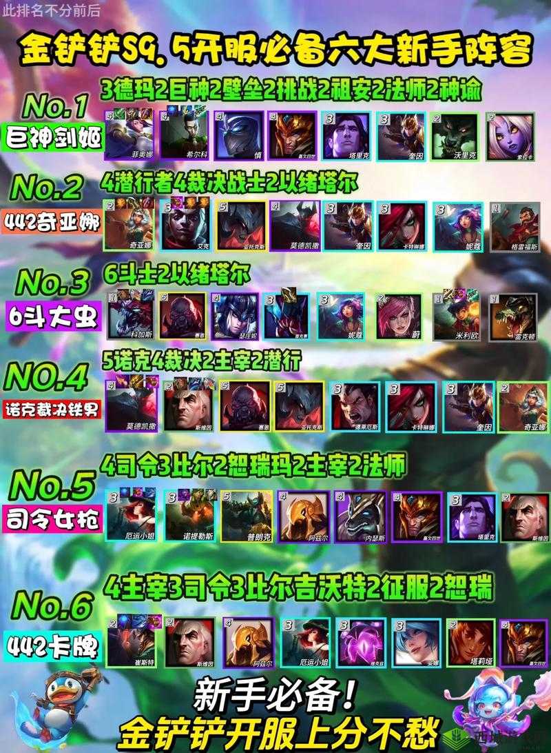 金铲铲之战枪手豪侠阵容搭配推荐