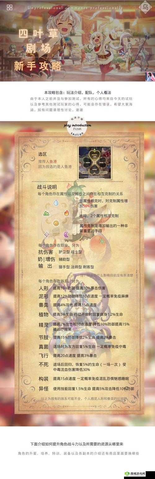 四叶草剧场，探索与收集的奇妙之旅