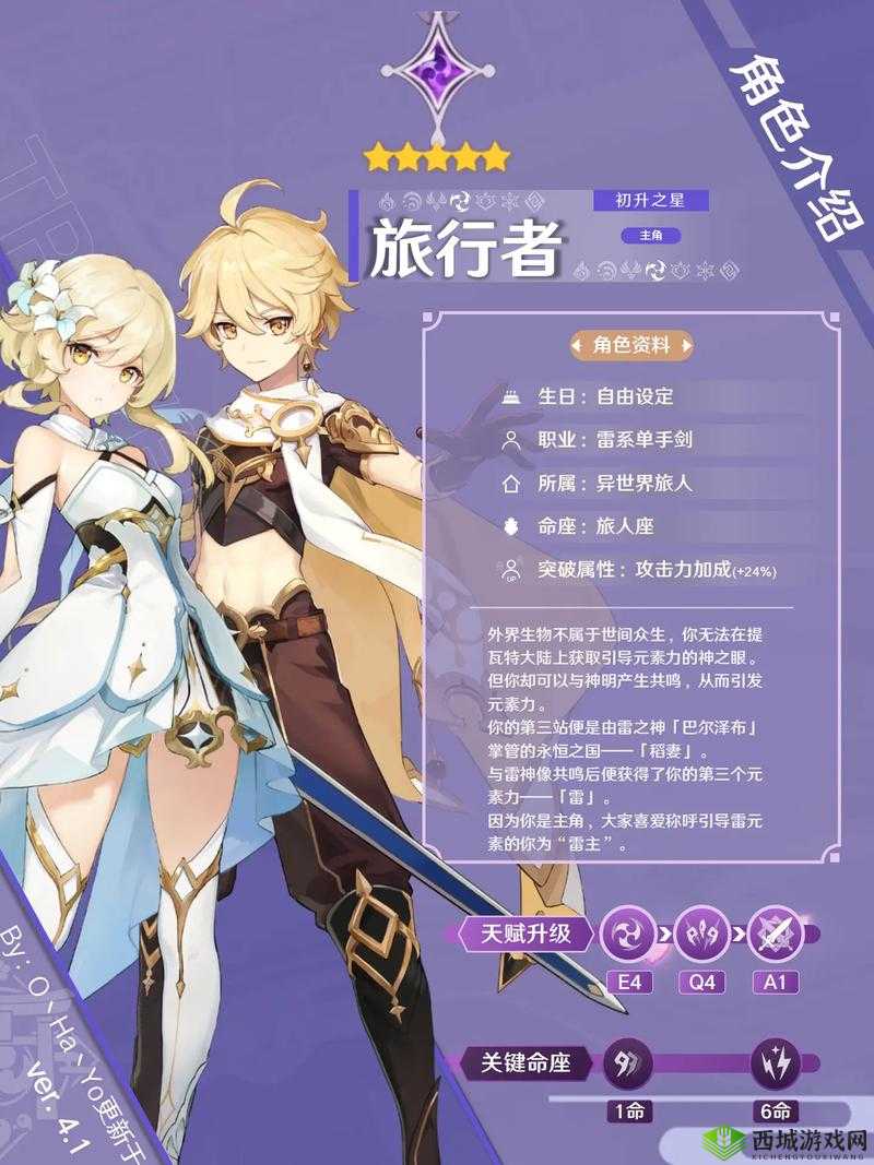 原神雷主怎么玩？雷旅行者玩法技巧大揭秘