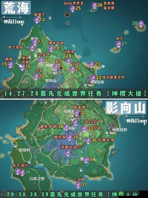 原神蛇神之首雷神瞳怎么拿？位置大全详解