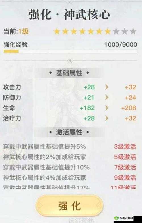 天谕手游英灵神武升星方法介绍及资源管理策略