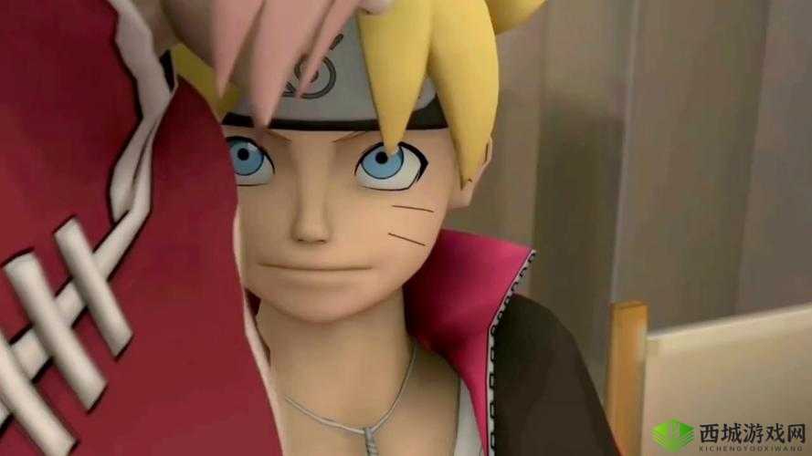 博人收到了小樱送的特殊生日礼物:神秘忍具盒