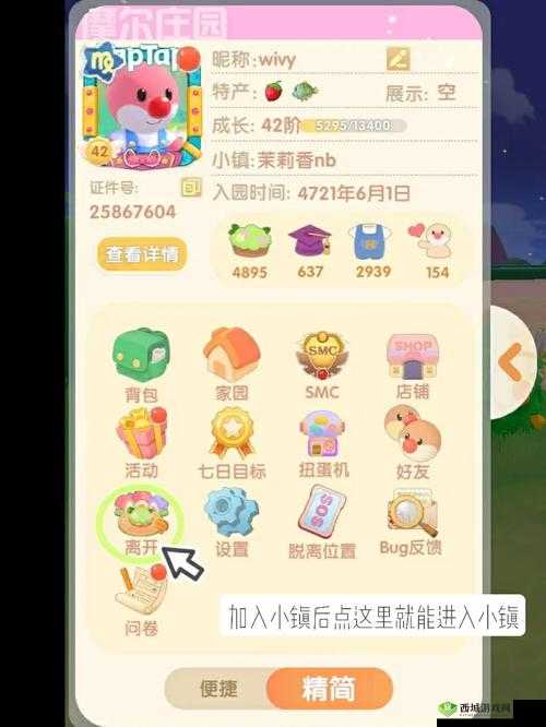 摩尔庄园手游多人社交小镇功能玩法详解