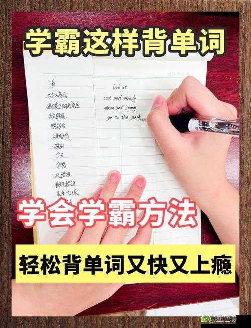 坐在学霸的棍子上背单词:独特学习方法背后的故事