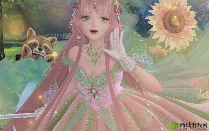 闪耀暖暖新时装青森绿野，绿意盎然的春日盛宴