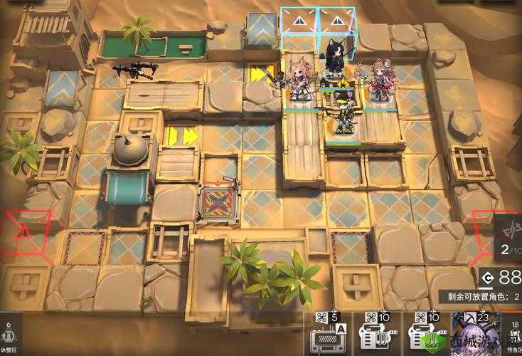 明日方舟源石尘突袭第八关，挑战与策略并存