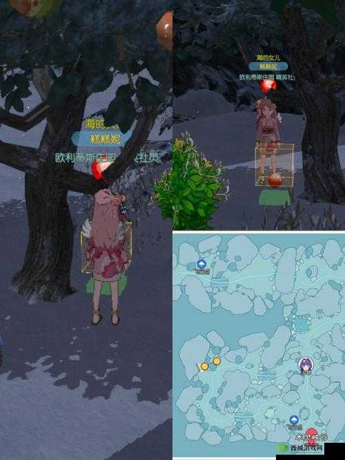 小森生活，解锁雪松树位置，打造梦幻家园的秘密地图