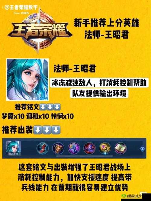 王昭君,风华绝代,技能解析与策略搭配