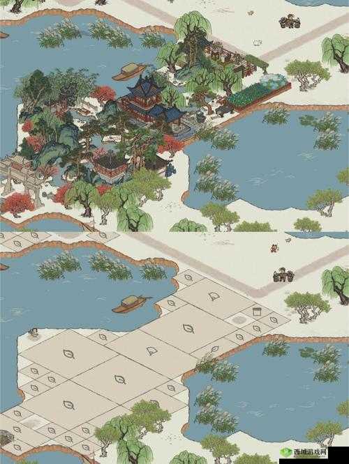 江南百景图苏州藕花坞流觞曲水布局攻略，资源管理的艺术