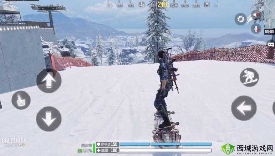 使命召唤手游滑雪挑战模式攻略