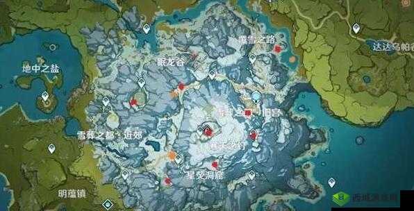 原神雪葬之都旧宫地图打开技巧