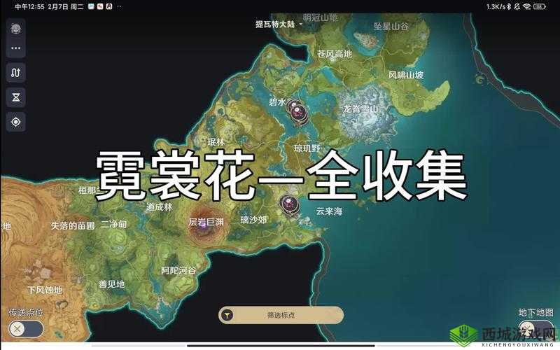 霓裳花,原神中的珍贵之花