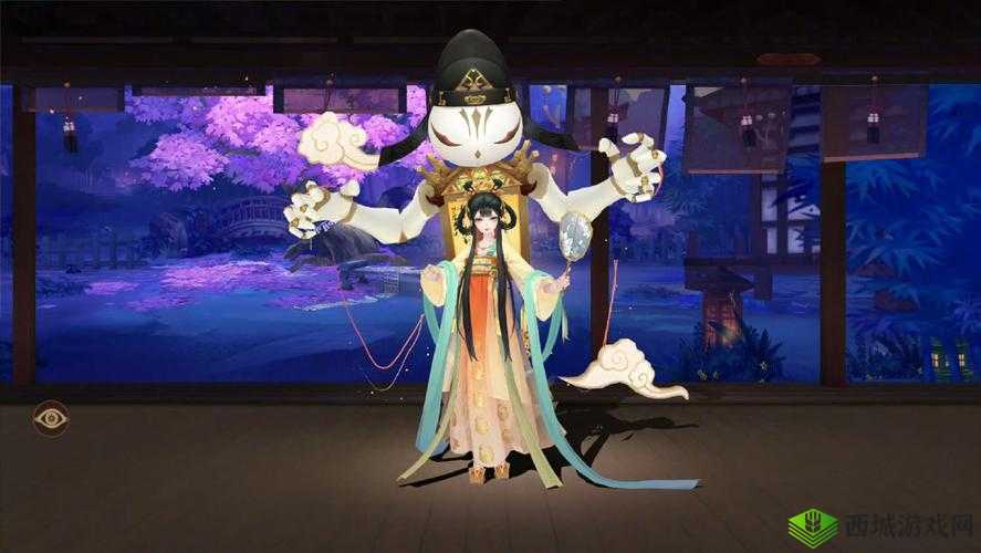 决战平安京傀儡师新皮肤闲影春衫，春日里的梦幻演绎