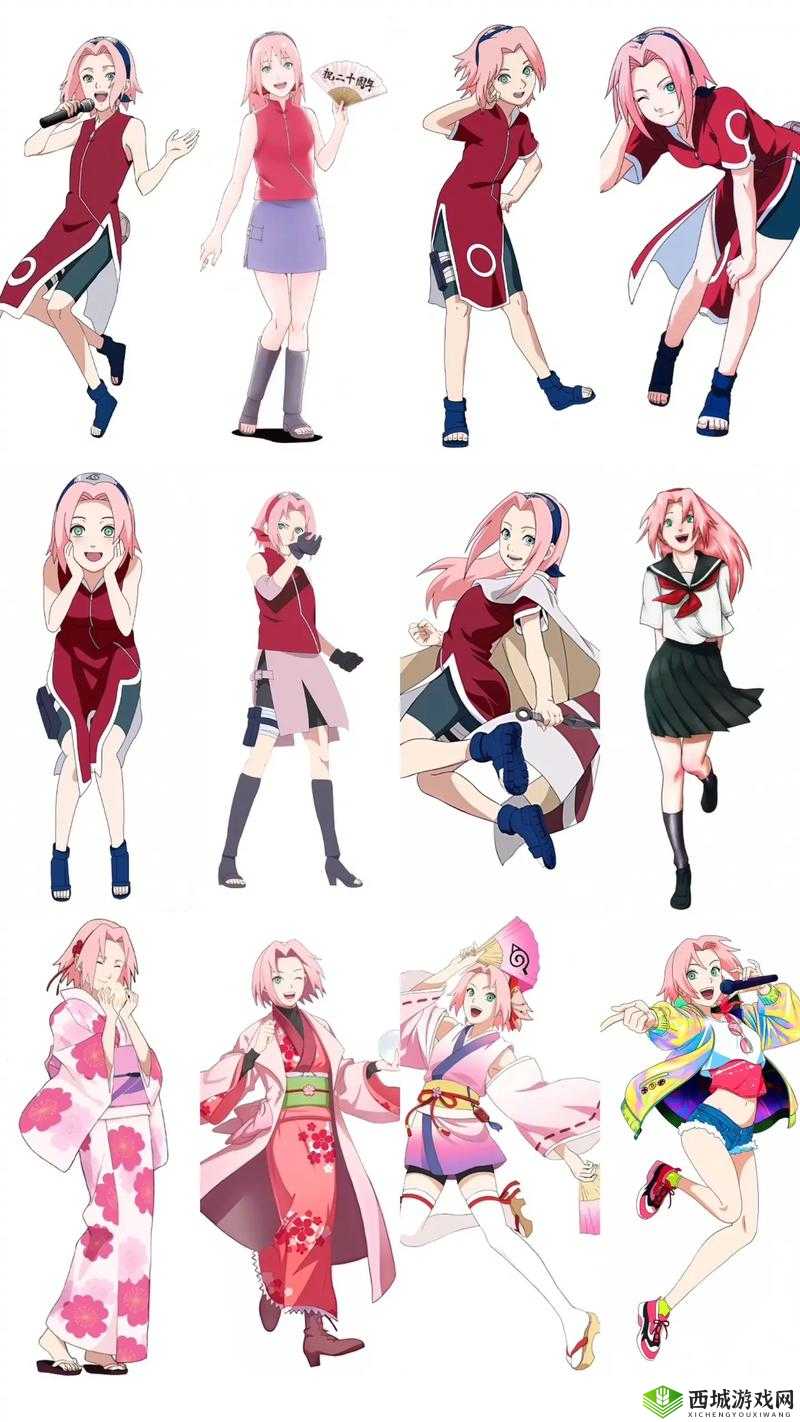 火影小樱脸红流眼泪翻白眼:少女复杂情感的极致展现