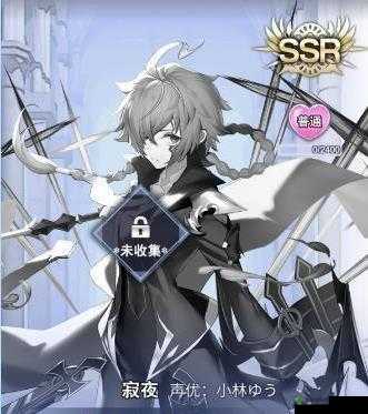 阿卡迪亚手游寂夜，暗夜中的利刃舞者