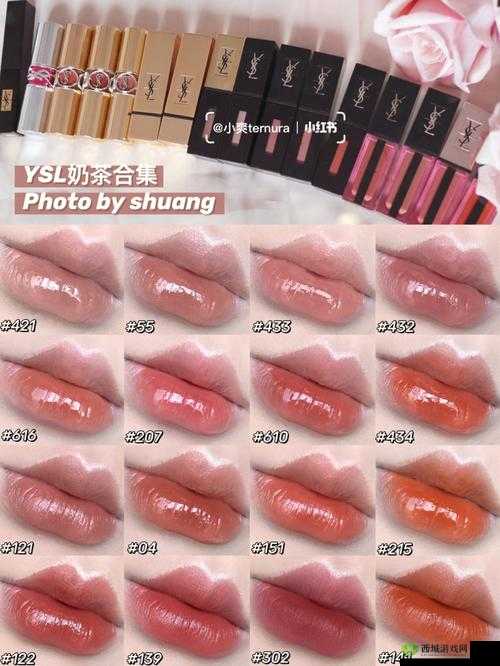 YSL 热门蜜桃色 M6W：演绎清新甜美妆容