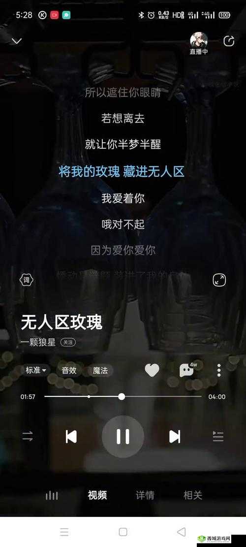 无人区玫瑰 MV 与一颗狼星相似之作即将重新上架啦