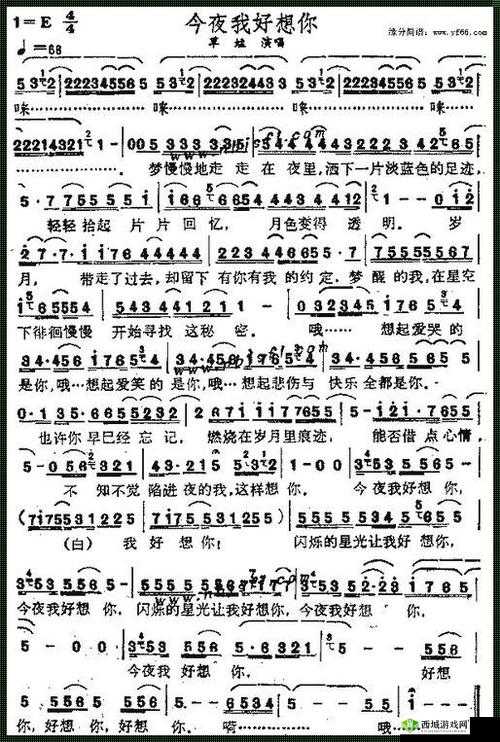 今夜就让我狠狠地想你：在思念中沉醉的夜晚情怀