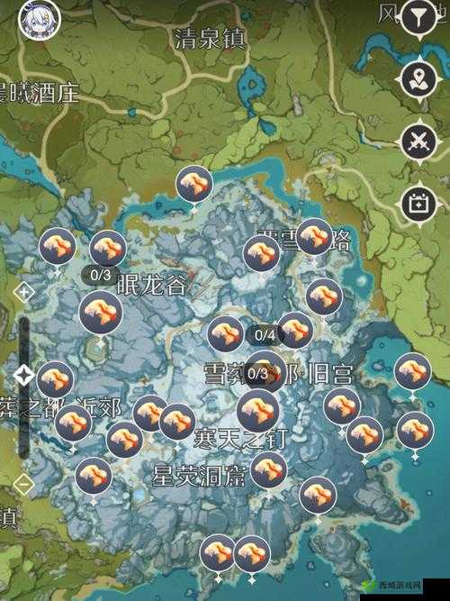 原神温暖仙灵分布位置一览