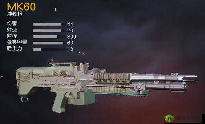 荒野行动MK5冲锋枪，高速枪神的诞生