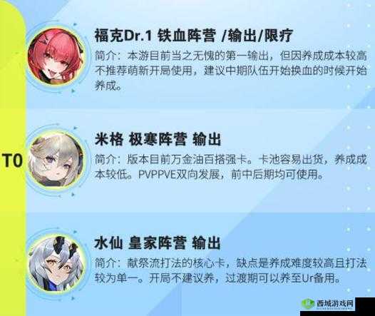 零界之痕新手开局,揭秘最强角色选择