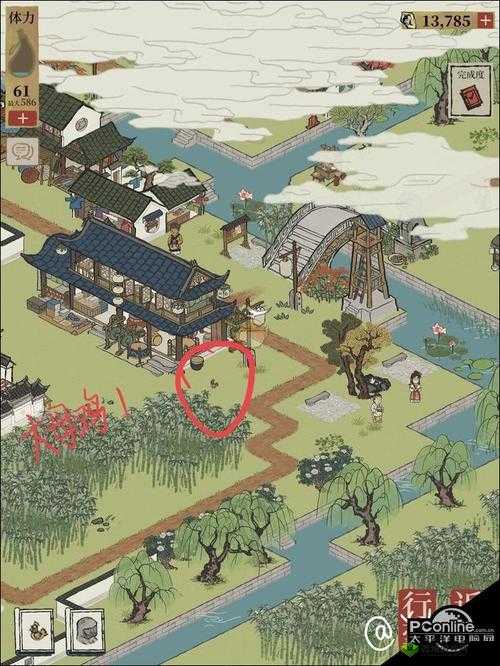 江南百景图五只大母鸡的位置介绍