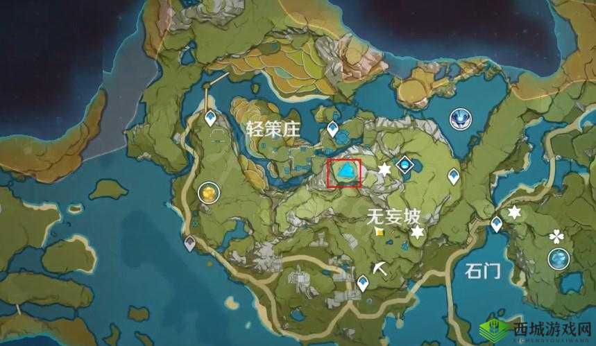 原神轻策庄陨星碎屑位置介绍