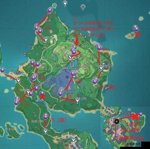 原神最佳刷魔晶矿路线全揭秘