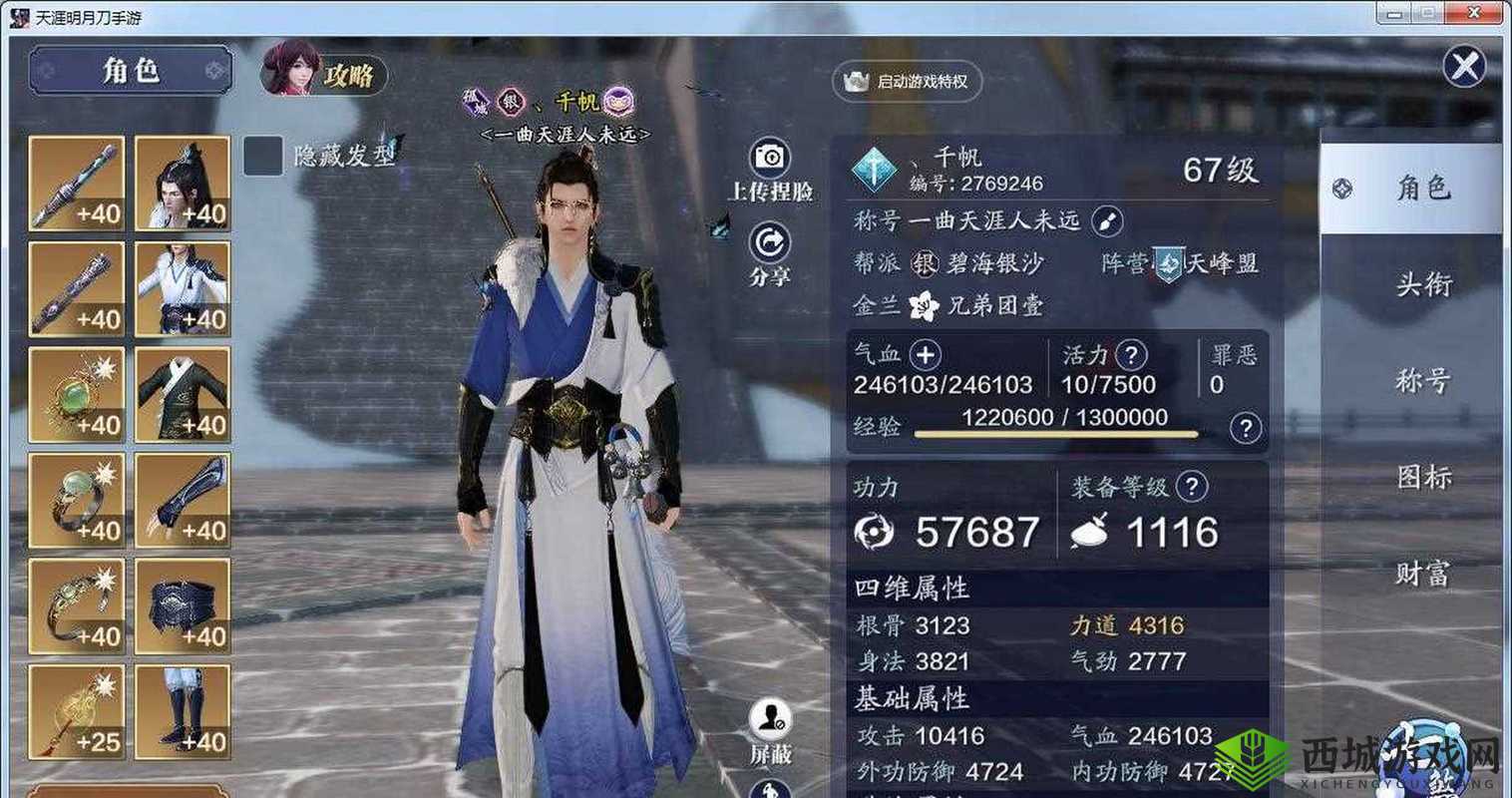 天涯明月刀手游薛忘打法技巧分享，资源管理的艺术